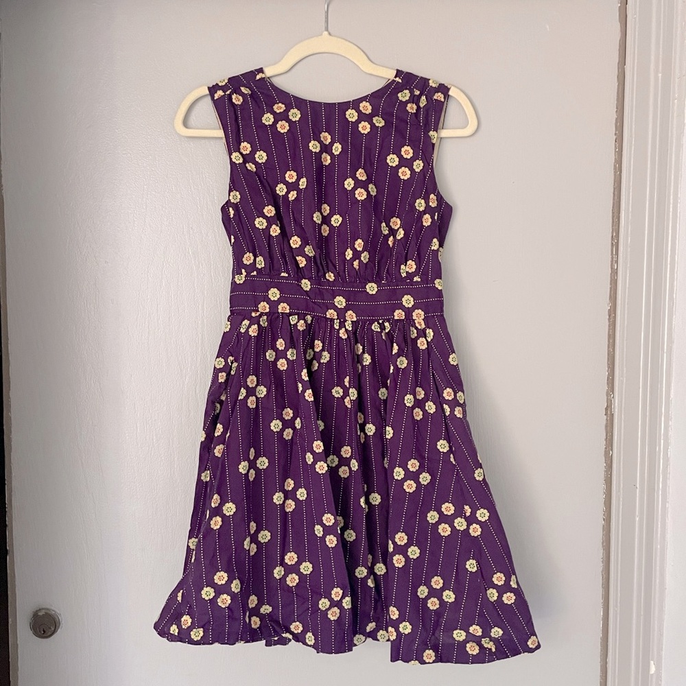 Emily and Fin purple floral minidress